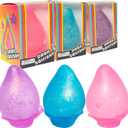 Squishy Drop Stress Balls for Adults Kids Drop Malt Sugar Balls,Fidget Toys for Kids with Autism, Fidgets for Classroom Prize Toys (3pcs)