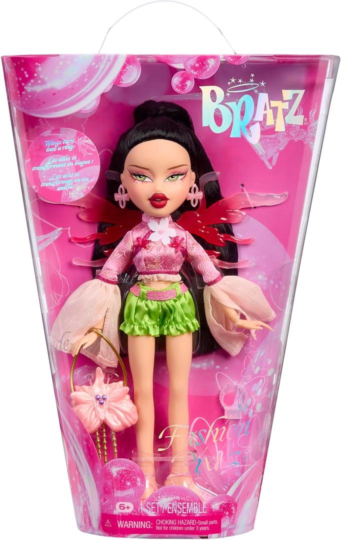 Bratz Fashion Pixiez Jade Collectible Fantasy Doll with Real Fashions and Accessories