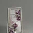 GVIEWIN for iPhone 16 Pro Max Case Floral, with Screen Protector&Camera Lens Protector,[Non Yellowing]Slim Shockproof Clear Phone Protective Cover for Women,Flower Pattern Design 6.9"(Cherry Blossoms)