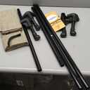 Veehoo Outdoor Elevated Dog Bed for Medium Dogs, Cooling Raised Dog Cot Off Ground Hammock Pet Beds with Breathable Mesh, No-Slip Feet, 32"x25", Beige Coffee