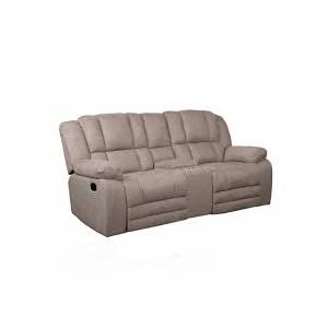 Grey Recliner Couch With Cup Holders