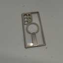 ESR for Samsung Galaxy S24 Ultra Magsafe Case with Kickstand, Wireless Charging Compatible with Magnetic, 3 Stand Modes, Military-Grade Protection, Shockproof Case Slim Fit for S24 Ultra, Clear Grey