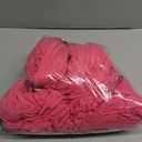 Stretchable Couch Covers, Couch and Loveseat Covers Solid Color Sofa Cover Rose Red, Cover: 64*50 in, Pillow Case: 16*16 (Polyester 2 Seater)