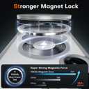 2 x TOCOL Magnetic for Samsung Galaxy S25 Ultra Case, Kickstand with Upgraded Full Camera Protection, Compatible with Magsafe, Drop Protection Slime Cover for Samsung Galaxy S25 Ultra 6.9-Inch (Gray)