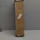 Boho Wood Curtain Rod, Decorative Curtain Rods for Windows 48 to 84 Inch with Handmade Wood Grain Leaf Finials, 1 Inch Adjustable Heavy Duty Vintage Rustic Window Treatment Rods, Easy Install