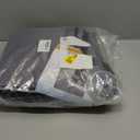 Magnetic Thermal Insulated Door Curtain, Fit Door Size to 72''X80'', Center Opening, Durable Oxford Cloth&Thicken Polyester Fiber Fill, Weatherproof, Windproof, Soundproof, Weighted Bottom (Gray)