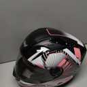 WWJ Riding Bike Safety Helmets Abs Shell Moped Street Motorbike Racing Crash Cascos para Motos Full Face Helmet Motorcycle for Men Women with Dual Visors DOT Approved Shine Pink