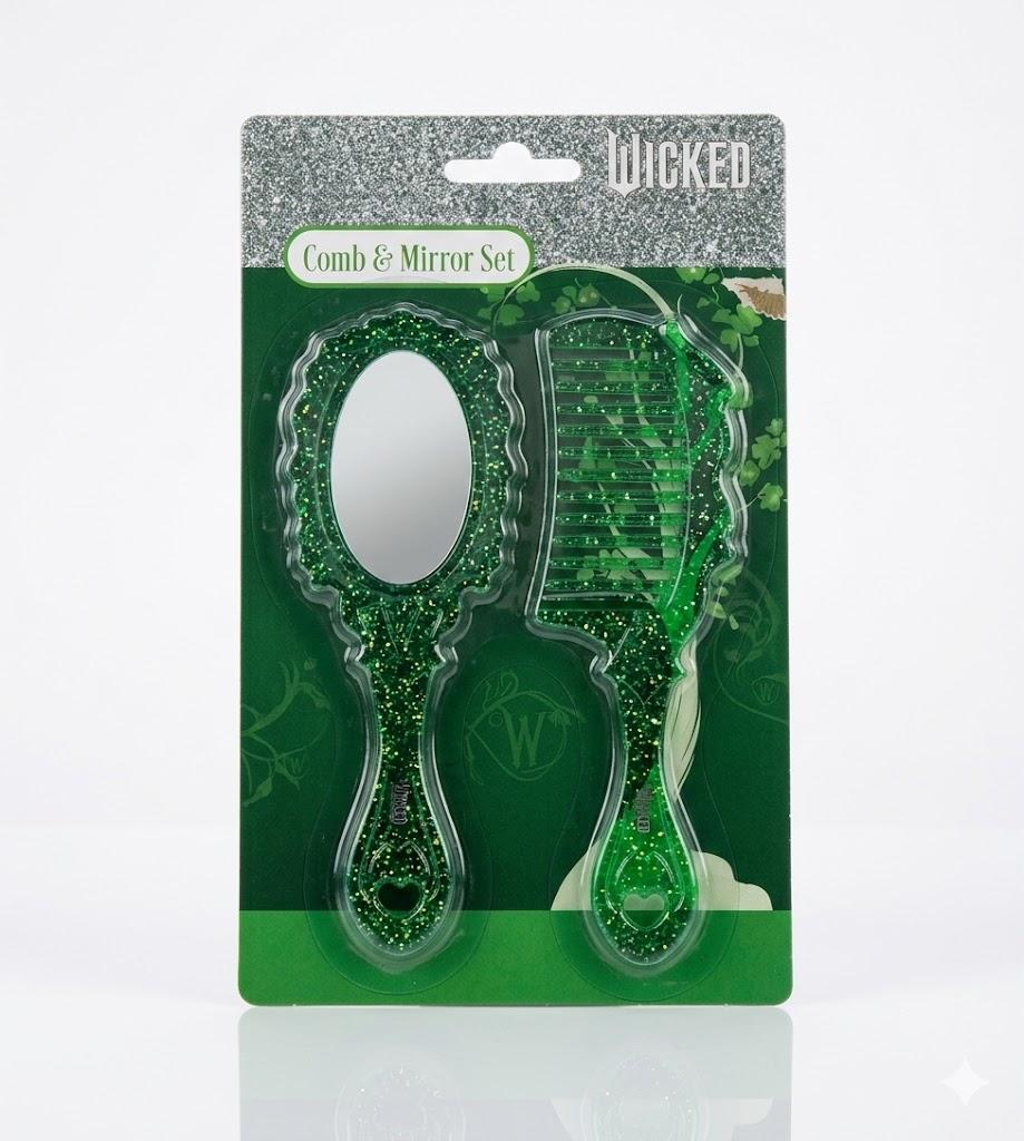 Wicked Comb And Mirror Set- Pack Of 2