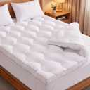 3 Inch Memory Foam Mattress Topper Back Pain Relief, King