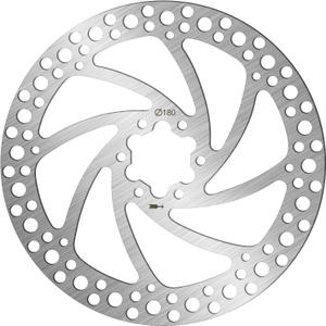 BUCKLOS 140mm 160mm 180mm 203mm MTB Disc Brake Rotor with 6 Bolts, Bicycle Brakes Stainless Steel Rotors M5 Screws, Opposite Hole Distance 44mm, fit Mountain Road Bikes MTB BMX