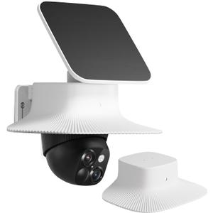 Rain Cover for Eufy SoloCam S340  All-Weather Camera Hood, Outdoor Security Sun Shade & Dust Shield, Easy No-Tool Install, UV & Rain Protection, Fits SoloCam S340 Only