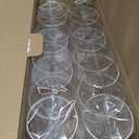 Lillian Tablesettings Premium Wine Glasses 8 oz. Clear Hard Plastic 1-Piece Disposable Cups Value Pack-96 Count
