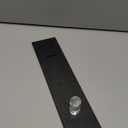 noonebutyou Knife Display Stand, Acrylic Knife Holder for Home Decor (Black Base)