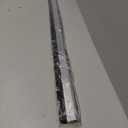 Hushee 2 Pack 36 Inches Brush Door Sweep, Aluminum Door Sweep Bottom, All-Season Metal Brush for Interior Exterior Sealing Gaps Keeps Cold Air, Dust Out(Silver)