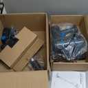 Cordless Vacuum Cleaner, 550W 45KPA 50Min Vacuum Cleaners for Home, Self-Standing Stick Vacuum with Touch Screen, 3 Power Modes, Rechargeable Battery, Handheld Vacuum for Pet Hair Carpet Floor (Blue)