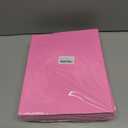 50 Pack Folders with Pockets, Pocket Folders Fit Letter Size Paper, with Business Card Slot, 2-Pocket Folder for School Office Home Business (Pink)