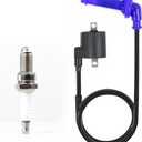 Ignition Coil Spark Plug for Polaris Predator 500 2003-2007 Outlaw 500 2006-2007 3088053