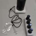 Airversa Waterless Essential Oil Diffuser Starter Kit with 4 x 10mL Hotel Scent Fragrance Oil, Battery Operated Mini Scent Air Machine Portable Diffuser for Home Car Office, AN8 Kit Black