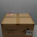 All Terrain Steerable Knee Scooter Crutch AlternativeDeluxe Medical Scooter Double Handbrake,for Adults Injured Ankle & Foot Recovery Scooter in Black