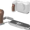 SmallRig A7C II / A7CR Handgrip L-Shape Grip for Sony Alpha 7C II/Alpha 7CR, Quick Release Plate for Arca, Lightweight Wooden Side Handle, for Quickly Switch on Tripods/Handheld Shooting - 4796B
