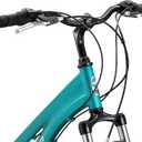 Schwinn Network 3.5 Hybrid Bike, Mens and Womens Bike, 21-Speed Hybrid Bicycle, Aluminum Frame, Suspension Seat, Alloy Linear Pull Brakes, Adult Bicycle, 15-Inch Frame