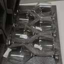 Coccot Wine Glasses, White Red Wine Glasses Set of 6, Lead Free Premium Crystal Clear Glass, Hand Blown Italian Style Burgundy Long Stem Wine Glasses, Great Gift Packaging(16oz,6pack)