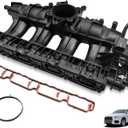 06J133201BH Engine Intake Manifold W/Solenoid Valve Gaskets & Sensor Replacement for VW Jetta EOS Passat Tiguan GTI CC Beetle A3 TT Q3 2.0 TSI 06J133185DE 06J133201AS 06J133201BD 06J133201AL