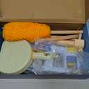 Dreamon Wooden Toddler Cleaning Set - 11Pcs Kids Cleaning Toy Set with 3-in-1 Kids Vacuum That Really Works, Montessori Cleaning Toys with Broom and Mop Set for Toddlers Girls Boys Age 3-6