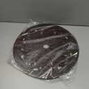 4 Pieces Thicken Rustic Wall Decor Farmhouse Wall Art Decor Wooden Hollow Carved Design Rustic Round Wall Art for Living Room Bedroom Hallway Decor Office Kitchen Wall (Black, Brown, 16 x 16 Inch)