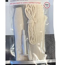 Turkey Basics Kit: Make the Perfect Turkey, Includes Pop-up Timer, Stuffing Bag, Twine & 6 Stainless Steel Turkey Lacers,  3 Pcs