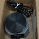 Dental Vibrating Plate, Smooth and Reliable Vibrating Table, High Power Dental Vibrator 4", Small Size Round Plaster Oscillator, Non-Slip Lab Vibrator