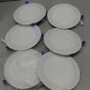 Meconard 6 Pack 6 Inch LED Recessed Ceiling Light, 2700K/3000K/3500K/4000K/5000K Selectable, Dimmable 12W=110W, 1050LM, IC Rated Can-Killer Downlights with Junction Box, ETL and Energy Star Listed