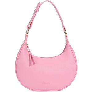 Chinllo Purse for Women Shoulder Bag Vintage Clutch Hobo Tote Handbags, Pink-grained