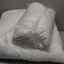 EDOW Throw Pillow Inserts, Set of 2 Lightweight Down Alternative Polyester Pillow, Couch Cushion, Sham Stuffer, Machine Washable. (White, 24x24)