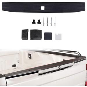 RANSOTO Tailgate Molding Trim Compatible with 2017-2022 Ford F250 F350 F-250 F-350 Super Duty Flexible Flex Step Rear Center Truck Spoiler Protector Cover Replaces FO1904134