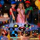 36 Pcs Game Party Favors LED Finger Lights, Glow in the Dark Birthday Party Supplies, Goodie Bag Stuffers Classroom Treasure Box Prizes for Kids
