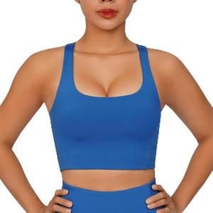 Women's Racerback Sports Bra - Seamless Compression Workout Bras for Women, Yoga Bra Top for Running & Gym
