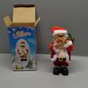 Electric Santa Claus Toy with Shaking Belly and Feet, Singing and Dancing Musical Christmas Doll, Xmas Gift