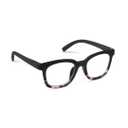 Peepers To The Max Glasses - Black/Black Marble +2.50