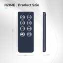 Replacement Remote Control Fit for Bose TV Speaker Solo Soundbar Series 2 II, Solo 5/10/15 Series II TV Sound System 732522-1110 740928-1120 838309-1100 845194-110 410376 (with Battery)