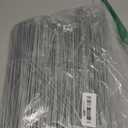 RAOOKIF 12 Inch Galvanized Garden Landscape Staples, 100Pcs Garden Metal Stakes, 11 Gauge Heavy Duty Ground Stakes for Decoration, Fence, Lawn, Fabric Pins