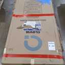 Shower Door,56-60" W x 76" H Frameless Shower Door, Double Sliding Glass with 3/8" (10mm) Clear SGCC Tempered, Roller Disc System, 304 Stainless Steel. (Brushed Nickel, 56-60" Wx76 H Double Sliding)