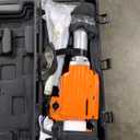 VEVOR Demolition Jack Hammer, MAX 2200W Electric Jackhammer Heavy Duty, 1350 BPM Concrete Breaker 6pcs Chisels Bit Chipping W/Case (Orange)