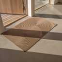 Sand Front Door mat, Indoor Outdoor Rug Waterproof, Scandinavian Home Decor, Fall Doormat, 3x4 entryway Rug - Beige