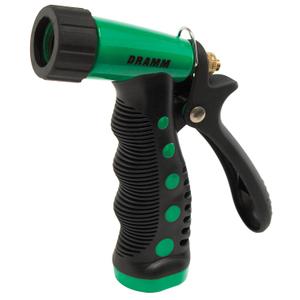 Dramm ColorStorm Premium Pistol Spray Nozzle – Heavy-Duty Adjustable Garden Hose Sprayer with Ergonomic Grip & Variable Water Patterns for Garden, Car, Deck, and Outdoor Cleaning – Green