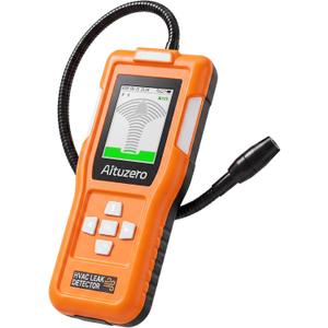 Rechargeable Refrigerant Leak Detector, HVAC Freon Leak Detector with Japanese Sensor, 3 Sensitivity Levels, TFT Display, 3 Alarm Modes, AC Gas Sniffer for R134a R410A R22 R1234YF R32 (EXP 05/07/36)
