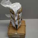 Lareina 3-Ounce Espresso Cups Set Of 4, Small Stackable Coffee Cups with Saucers, Spoons and Metal Stand, Ceramic Demitasse Mugs, Espresso Accessories for Machine, Black