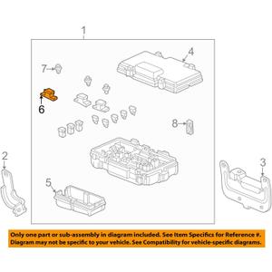 Genuine Honda 38213-SM4-003 Block Fuse