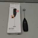 Chefman Handheld Electric Milk Frother Create Foam for Coffee, Cappuccinos, & Lattes, Mix Matcha & Protein Powder, Cordless & Compact, Stainless Steel Wand, Battery Operated