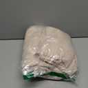 MOONQUEEN 2 Pack Premium Bath Towel Set - Quick Drying - Microfiber Coral Velvet Highly Absorbent Towels - Multipurpose Use as Bath Fitness, Bathroom, Shower, Sports, Yoga Towel (Cream)